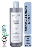 Micellar Yüz ve Makyaj Temizleyici Aktif Kömür Misel Su Karma ve Yağlı Ciltler 500ml