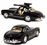 Kinsmart 1954 Mercedes 300sl Metal Çekbırak Model ArabaSiyah