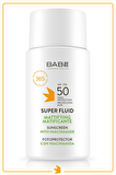 Babe Super Fluide 50 Faktör Matlaştırıcı Renksiz Yüz Güneş Koruyucu Krem 50 ml