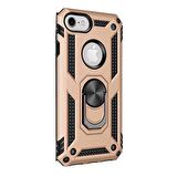 Gpack Apple iPhone 7 Kılıf Vega Standlı Yüzüklü Mıknatıslı