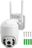 O-KAM 3038 3MP WIFI PTZ Camera, 2.5 inch 8Pcs Leds Dual Light