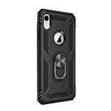 Gpack Apple iPhone Xr Kılıf Vega Standlı Yüzüklü Mıknatıslı