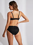 Selmark Siyah Kadın Bikini Külot 61003 SELMARK
