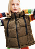 Desigual Haki Kadın Mont 23WWEW39