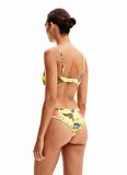 Desigual Sarı Kadın Bikini Alt 24SWMK09