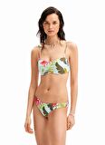 Desigual Mavi Kadın Bikini Üst 24SWMK06