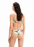 Desigual Mavi Kadın Bikini Üst 24SWMK06