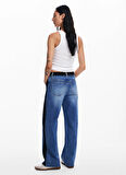 Desigual Kadin Denim Pantolon