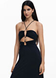 Desigual Elbise, XS, Siyah