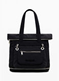 Desigual Siyah Kadın Sırt Çantası BACK_BASIC MODULAR VOYAGER BLACK