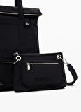 Desigual Siyah Kadın Sırt Çantası BACK_BASIC MODULAR VOYAGER BLACK
