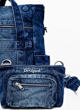 Desigual El Çantası, Standart, Mavi