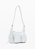 Desigual Deri Beyaz Kadın Omuz Çantası BAG_SAOCO_HABANA MULTIPOCKET MINI