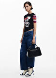 Desigual Siyah Kadın El Çantası BAG_ALL MICKEY BERGAMO