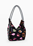 Desigual Siyah Kadın Omuz Çantası BAG_ELARA PRINT ALMADA MINI