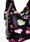 Desigual Siyah Kadın Omuz Çantası BAG_ELARA PRINT ALMADA MINI