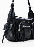 Desigual Deri Siyah Kadın Omuz Çantası BAG_SAOCO_HABANA MULTIPOCKET MINI