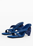 Desigual Topuklu Sandalet, 40, Lacivert