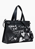 Desigual Siyah Kadın Omuz Çantası 25WAXPA52000
