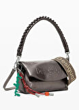 Desigual Gümüş Kadın Omuz Çantası 25WAXPAQ9225