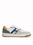 Hoff Beyaz - Çok Renkli Erkek Deri Sneaker METROPOLE