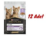 Pro Plan Pouch Sos İçinde Hindili Yavru Kedi Konservesi 85 Gr X 12 Adet