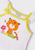 Mayoral kız bebek yazlık 3 lü şort set 1243