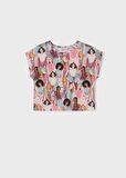 Mayoral-Kız Çocuk-T-shirt-SS22-M6034
