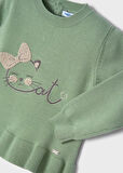 Mayoral kız bebek triko kazak pantolon 2 li set 2543