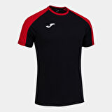Joma Erkek Futbol Maç Forma Eco Championship Short Sleeve Black Red 102748.106