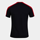 Joma Erkek Futbol Maç Forma Eco Championship Short Sleeve Black Red 102748.106