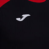 Joma Erkek Futbol Maç Forma Eco Championship Short Sleeve Black Red 102748.106