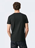 Pepe Jeans Bisiklet Yaka Siyah Erkek T-Shirt PM508212-999 ORIGINAL BASIC 3 N