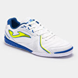 Joma Erkek Futsal Maç Ayakkabı Dribling 2302 White Blue Indoor Drıs2302In