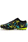 Joma Evolution 2301 EVOW2301AG Siyah/Sarı Erkek Halı Saha Ayakkabısı
