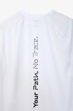 NNormal Race Erkek Beyaz T-shirt N1CMTS2-002