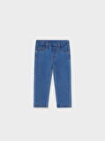 Mayotral kız bebek likralı denim pantolon 535
