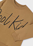 Erkek Çocuk Sweatshirt - Kahverengi | 6 YAŞ