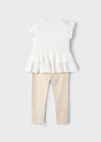 Mayoral Kız Çocuk Tişört Tayt Takım 3704