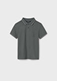 Mayoral Erkek Çocuk Sırt Baskılı Polo Tshirt 10-14 Yaş Yeşil