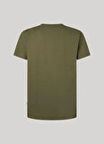 Pepe Jeans Bisiklet Yaka Baskılı Yeşil Erkek T-Shirt PM509210 679 CRAIG