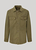 Pepe Jeans Slim Fit Yeşil Erkek Gömlek PM308272 679 LELE