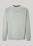 Pepe Jeans Bisiklet Yaka Fıstık Erkek Sweatshırt PM582562 701 DAVE CREW