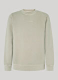 Pepe Jeans Bisiklet Yaka Açık Bej Erkek Sweatshırt PM582562 833 DAVE CREW