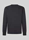 Pepe Jeans Bisiklet Yaka Siyah Erkek Sweatshırt PM582557 999 RANDALL