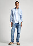 Pepe Jeans Normal Bel Tapered Fit Erkek Denim Pantolon PM207400-000 TAPERED JEANS REPAIR