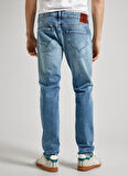 Pepe Jeans Normal Bel Tapered Fit Erkek Denim Pantolon PM207403-000 TAPERED JEANS 90'S