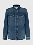 Pepe Jeans Erkek Denim Ceket PM402886 000 LUKA STENCIL