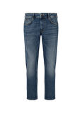 Pepe Jeans Normal Bel Tapered Fit Erkek Denim Pantolon PM207390HT7-000 TAPERED JEANS