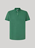 Pepe Jeans Koyu Yeşil Erkek Polo T-Shirt PM542099 654 NEW OLIVER GD